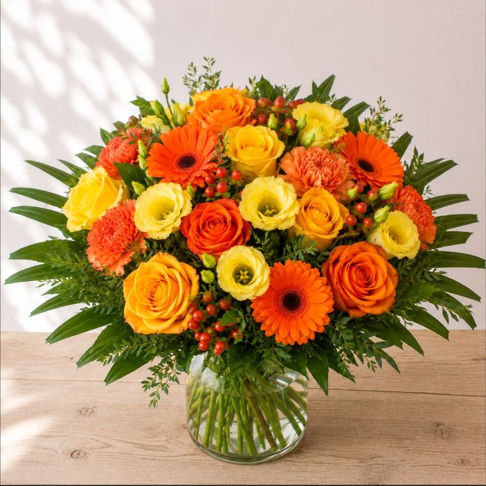 Boeket Geel/Oranje