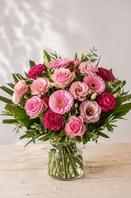 Boeket Roze Tinten